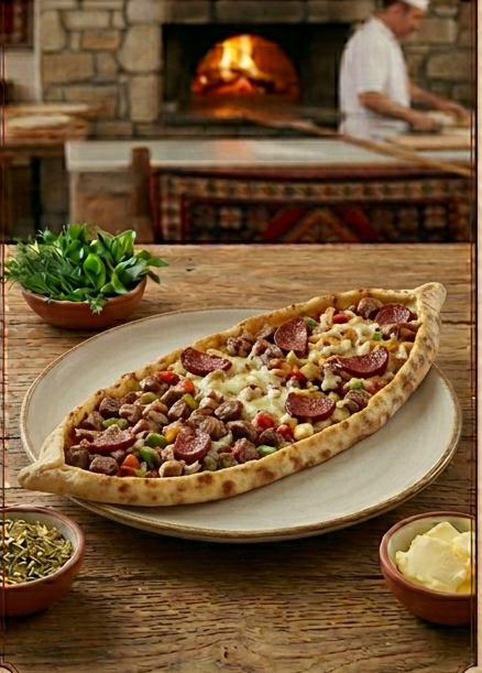 Açık Karışık Pide